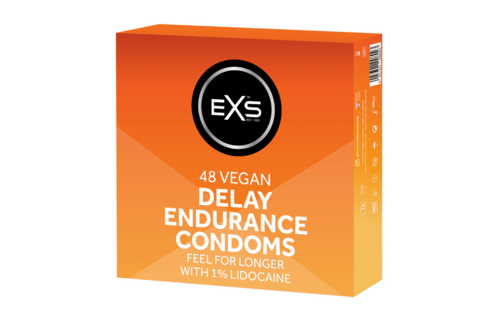 EXS Delay Condoms 48 pieces - Longer Enjoyment & Protection