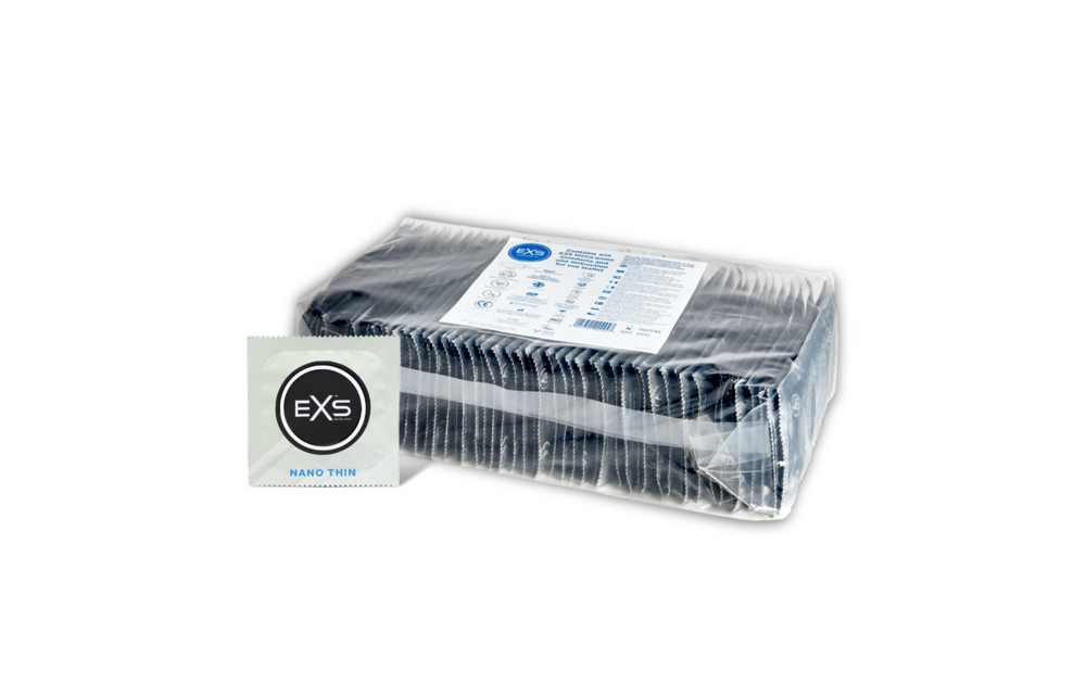 EXS Nano Thin Condooms 100 stuks – Ultradun & Veilig