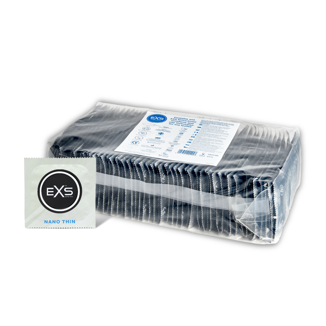 EXS Nano Thin Condooms 100 stuks – Ultradun & Veilig