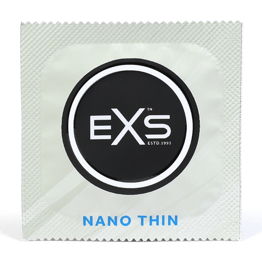 EXS Nano Thin Condoms 100 pieces – Ultra-thin & Safe