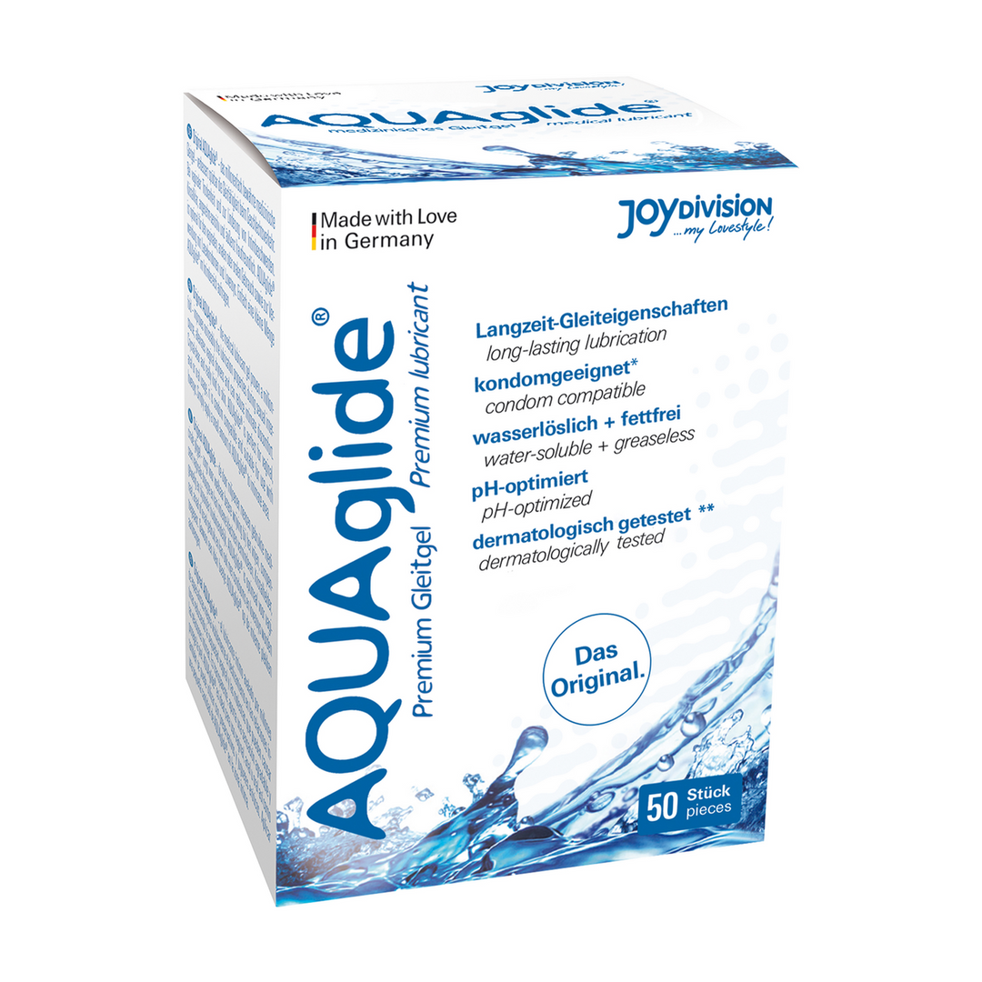 Aquaglide Neutral Lubricant 50 x 3 ml | Water-based Anal Sex