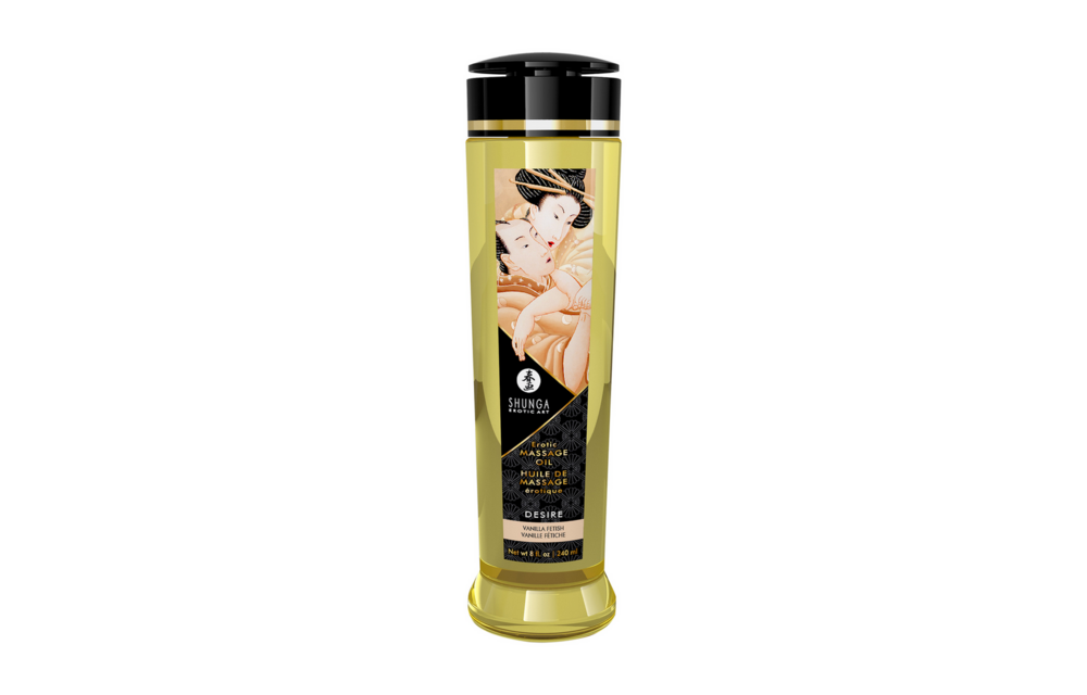 Erotic Massage Oil - Vanilla - 8 fl oz / 240 ml