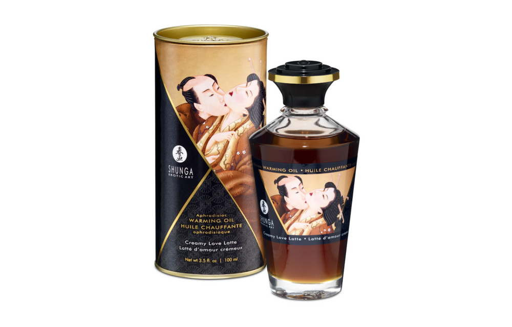 Aphrodisia Olie Romige Love Latte 100ml – Sensuele Warming Oil