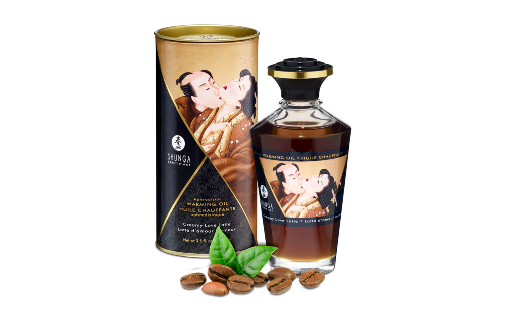 Aphrodisia Öl Cremiger Love Latte 100 ml – Sinnliches wärmendes Öl