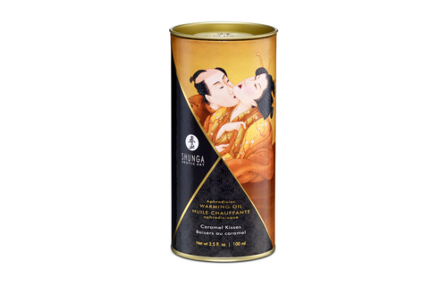 Aphrodisia Olie Karamel Kussen 100ml – Warm Sensueel Genot