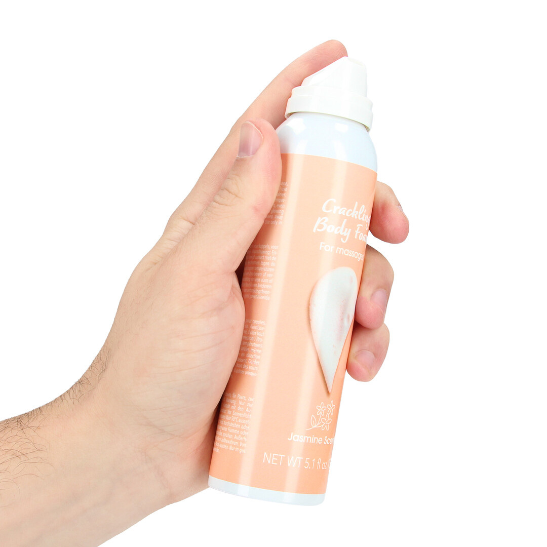 Knetterend Jasmijn Bodyschuim 150Ml | Sensuele Massage Foam