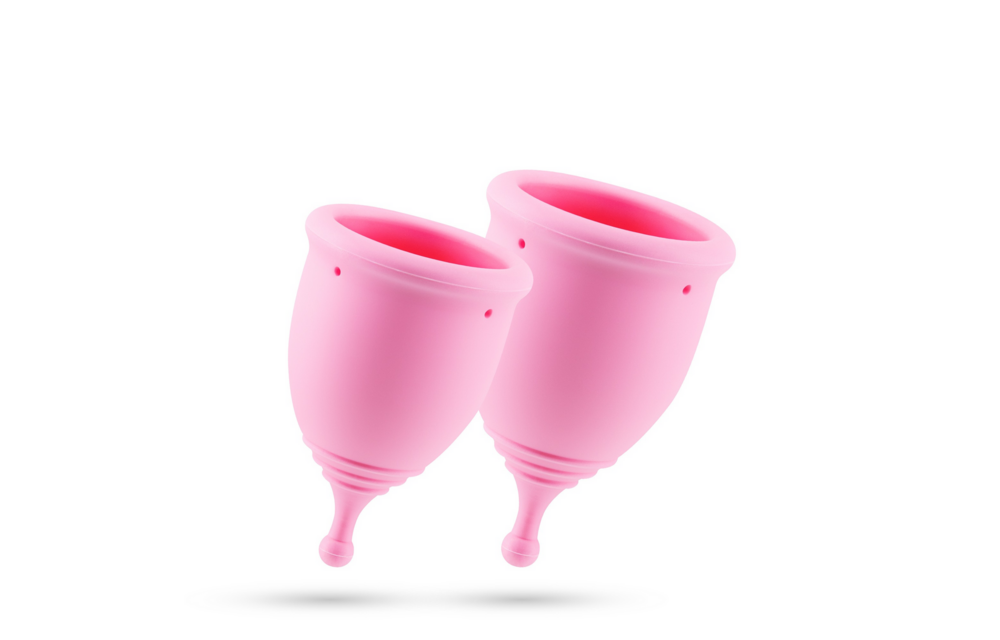 Minerva Menstruationstassen Rosa | Bequem & nachhaltig S & L