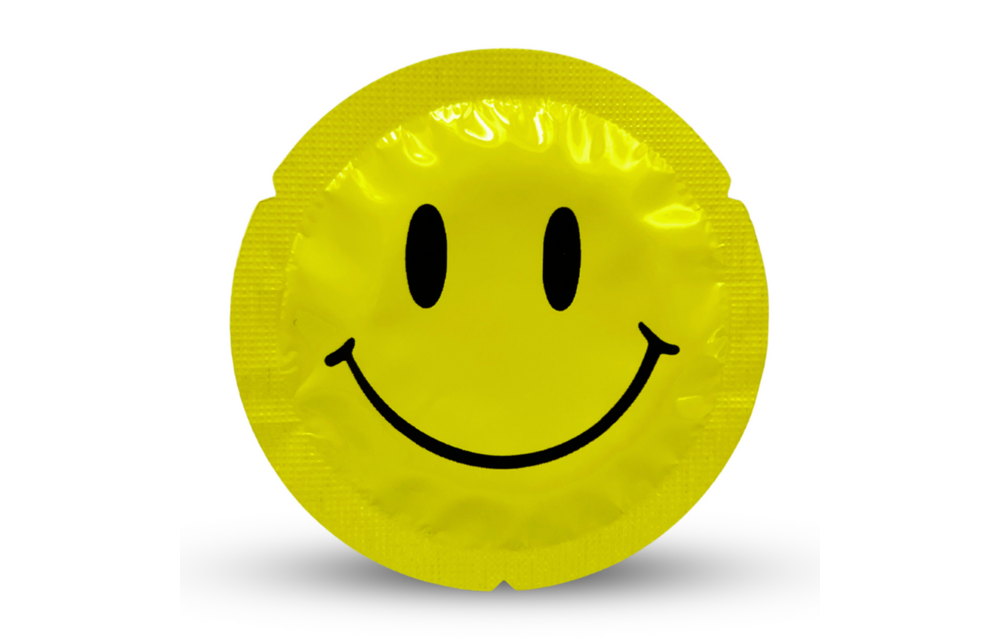 EXS Smiley Face Regular Kondome – 100 Stück, dünn und stark