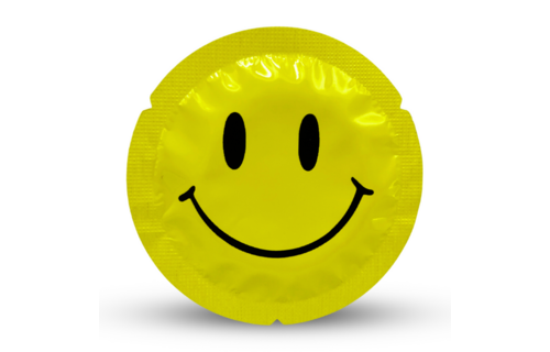 EXS Smiley Face Regular Kondome – 100 Stück, dünn und stark