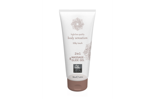 Silky Touch - 2 in 1 Massage en Glide Gel - 7 fl oz / 200 ml