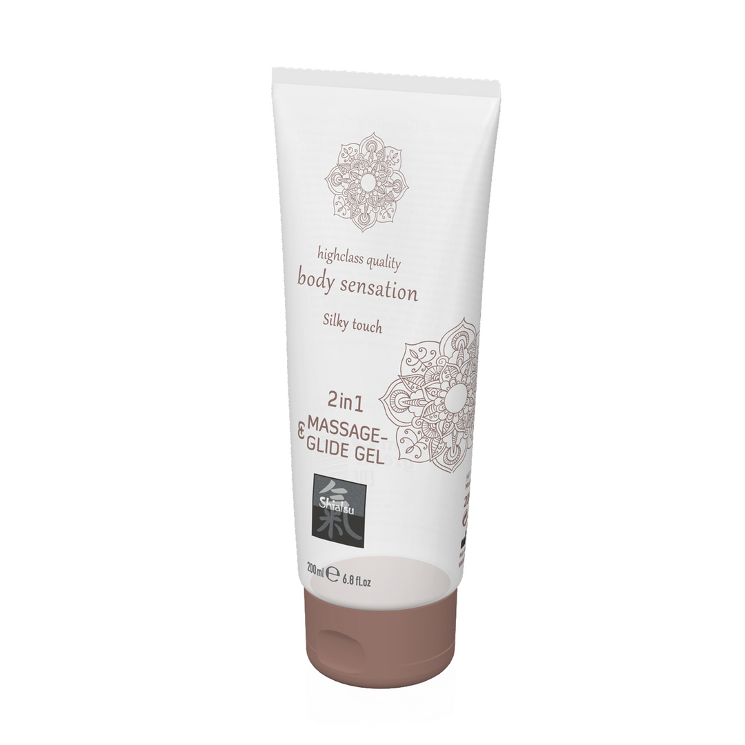 Silky Touch - 2 in 1 Massage und Glide Gel - 7 fl oz / 200 ml