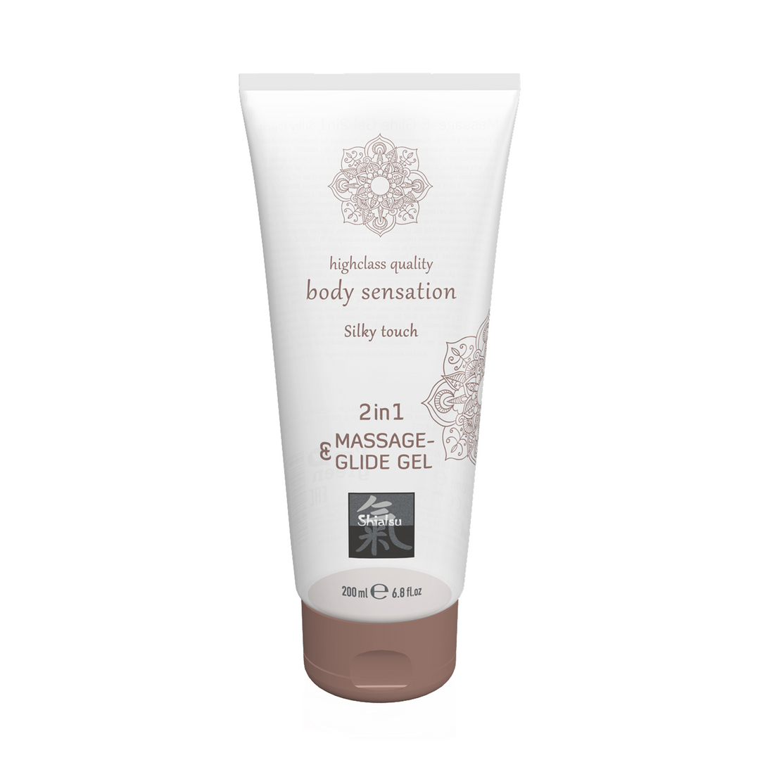 Silky Touch - 2 in 1 Massage und Glide Gel - 7 fl oz / 200 ml
