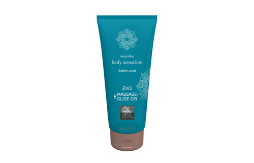 2-in-1 Massage- und Gleitgel Amber – Samtweich, feuchtigkeitsspendend