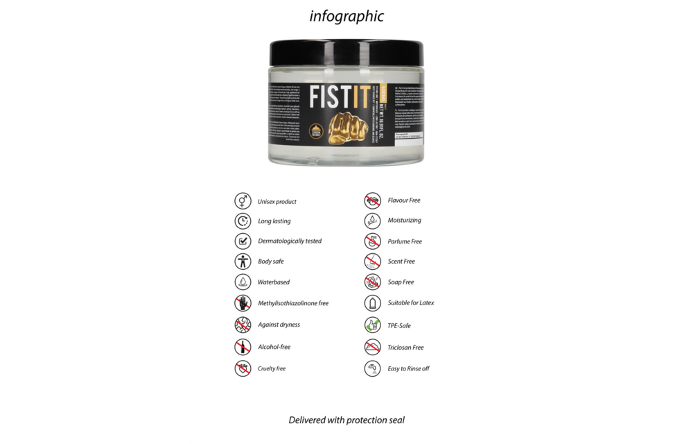 Waterbased Glijmiddel - 17 fl oz / 500 ml