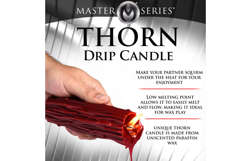 Thorn Drip Candle | Gothic candles for exciting temperature play