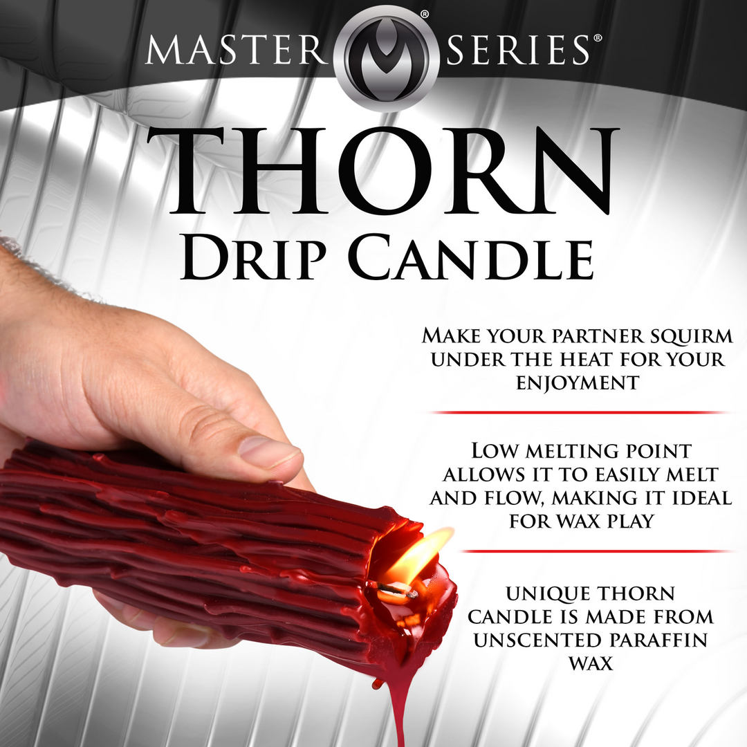 Thorn Drip Candle | Gothic candles for exciting temperature play