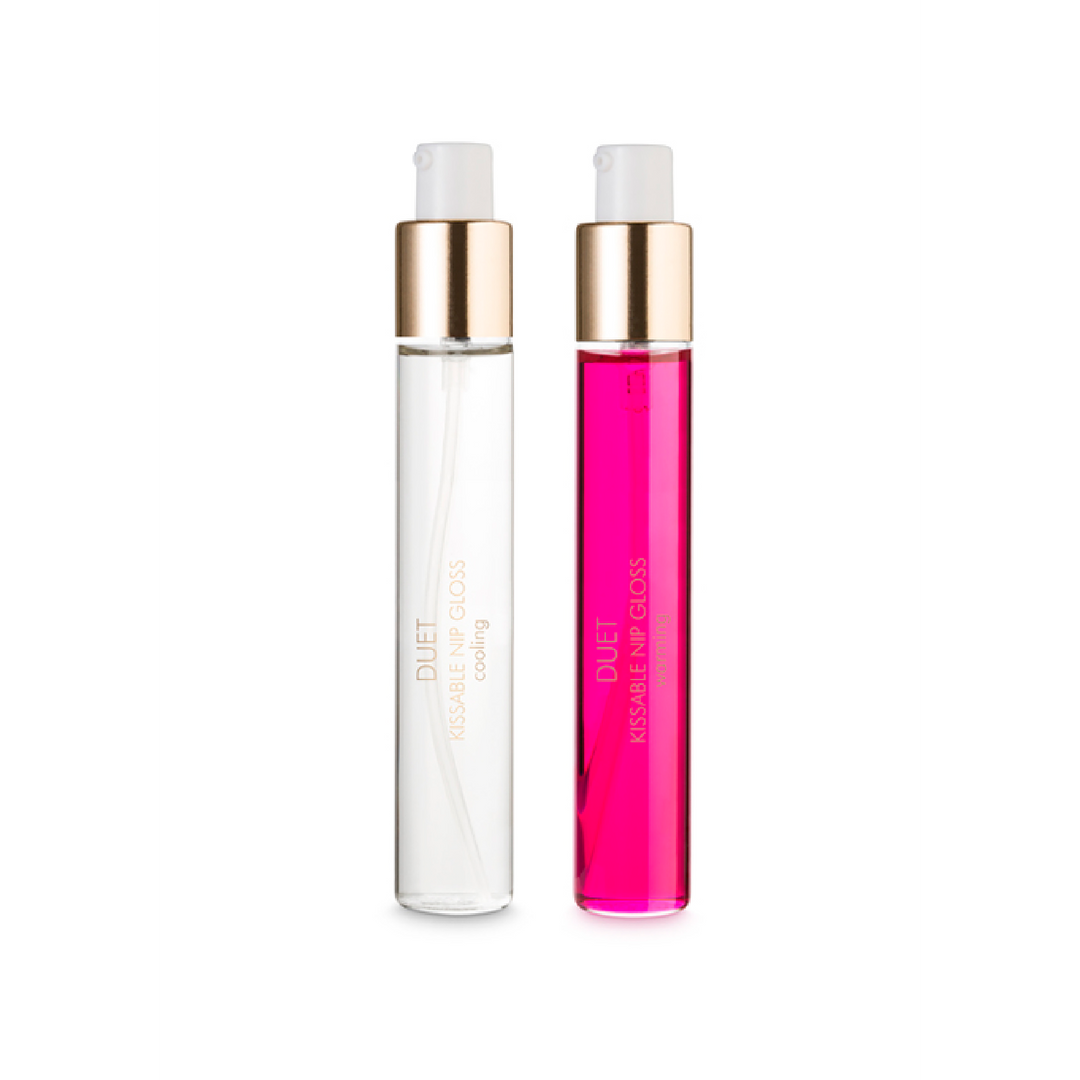Kusbare Nip Gloss Cooling en Warming - 2 Stuks á 0,4 fl oz / 2 Stuks á 13 ml