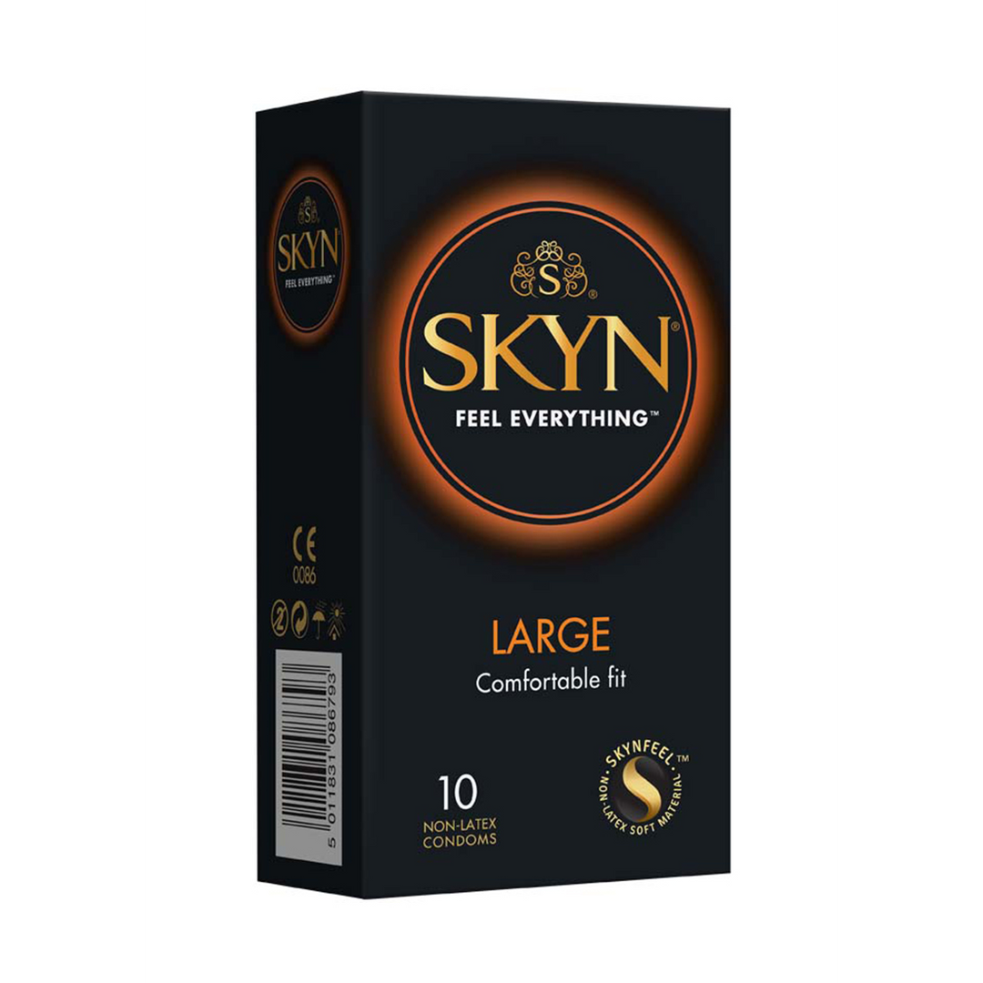 Mates Skyn Large Condooms - Natuurlijk & Ultiem Comfort 10 stuks