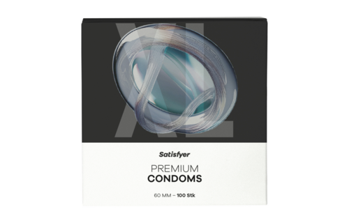Condoms Size XL 60 mm | 100 pieces Safe & Comfortable