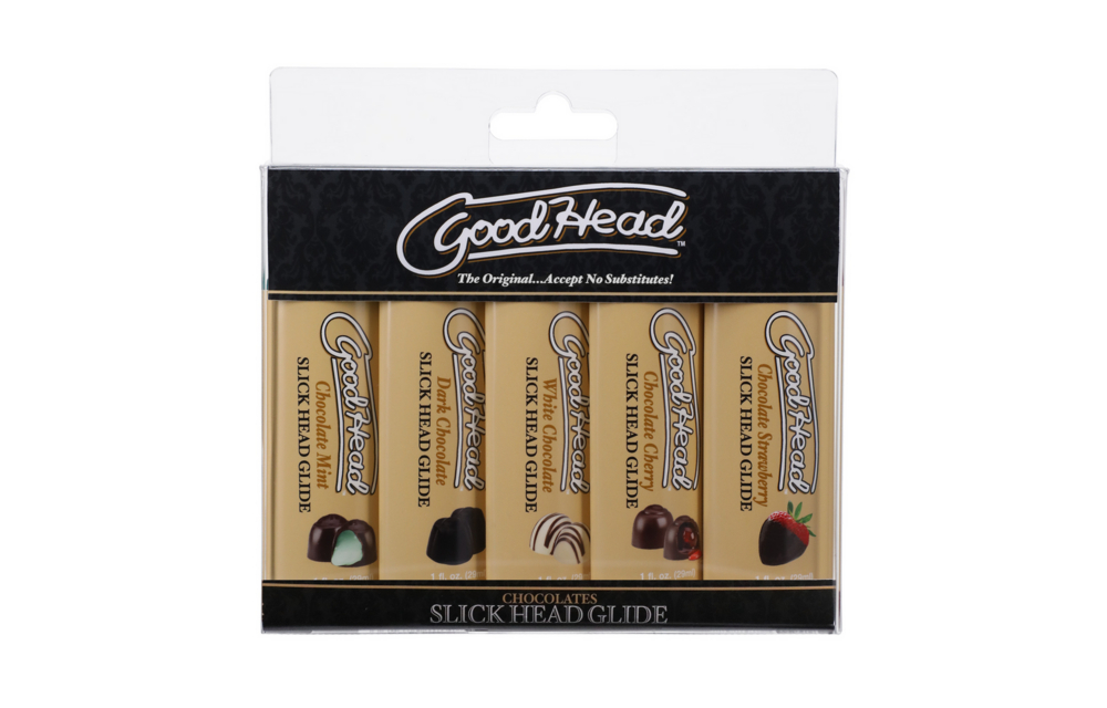 Slick Head Glide - Chocolates - 5 Pack - 1 fl oz / 29 ml