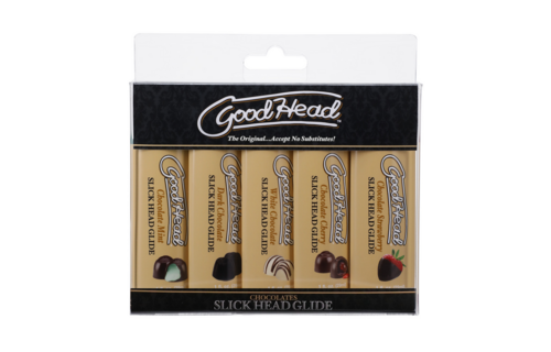 Slick Head Glide Chocolates – 5 Chocoladesmaken, Vegan & Zacht