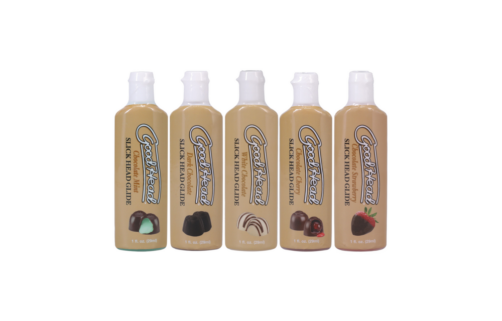 Slick Head Glide - Schokoladen - 5 Pack - 1 fl oz / 29 ml