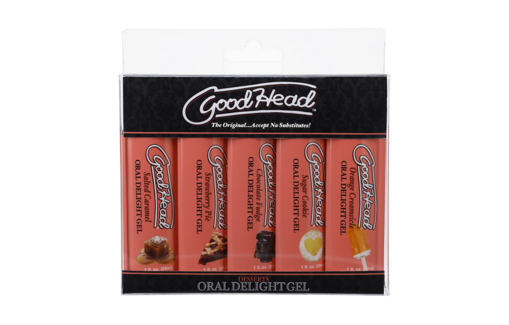 Oral Delight Gel 5er-Pack – Geschmackvolle essbare Sensationen