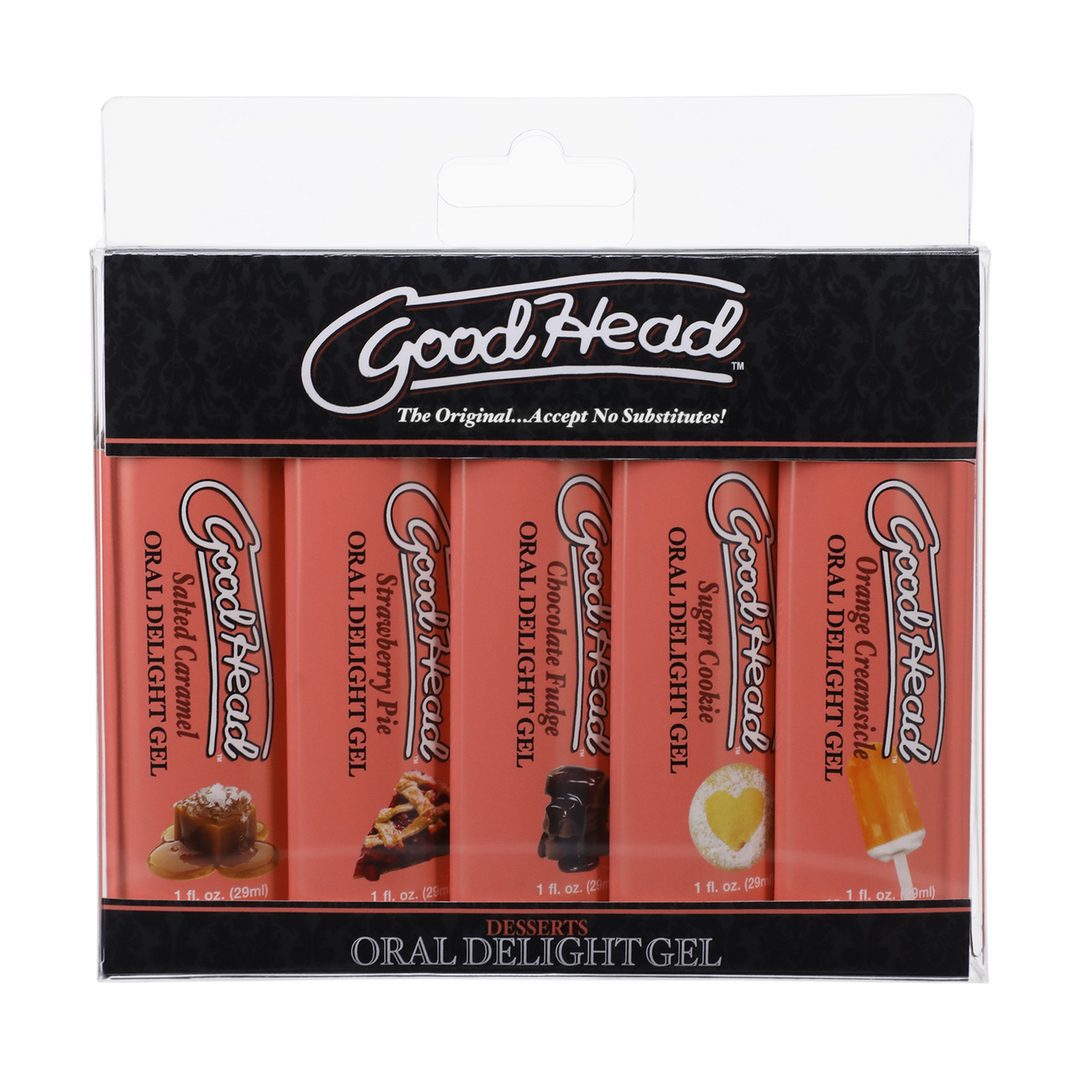 Oral Delight Gel 5er-Pack – Geschmackvolle essbare Sensationen