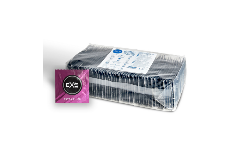 EXS Extra Dikke Condooms 100 stuks – Sterk & Veilig