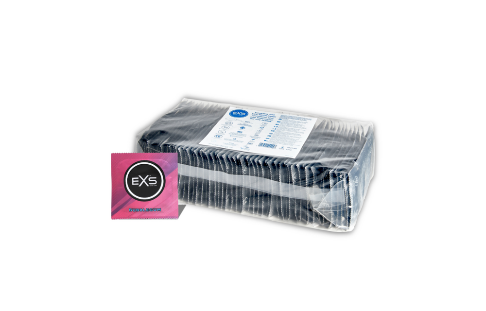 EXS Bubblegum Rap - Condoms - 100 Pieces