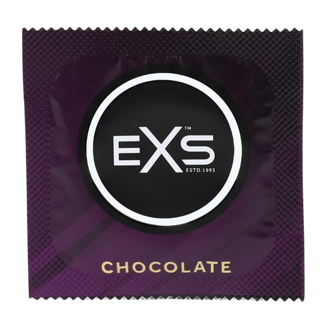 EXS Hot Chocolate Condoms - 100 Pieces | Safe & Delicious