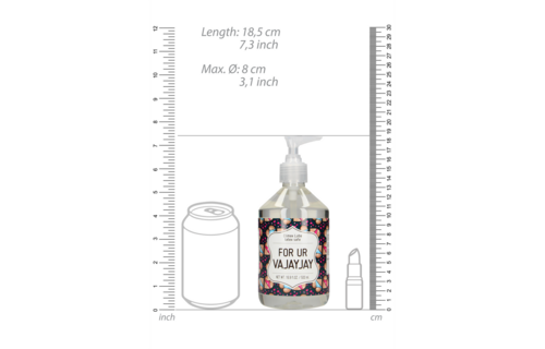 For Ur Vajayjay Water-Based Lubricant 500 ml – Natural & Safe