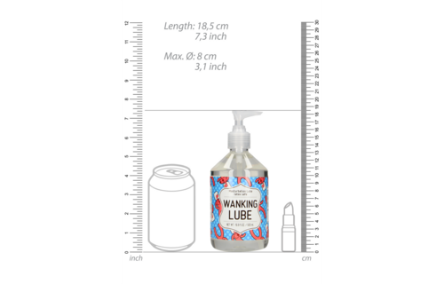 Wanking Lube - Veilig & Zacht Masturbatieglijmiddel 500 Ml