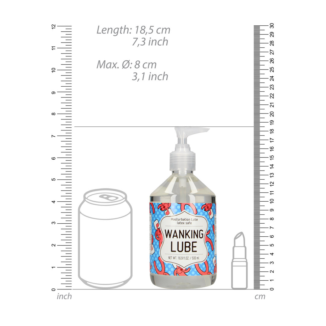 Wanking Lube – Safe & Gentle Masturbation Lubricant 500 ml