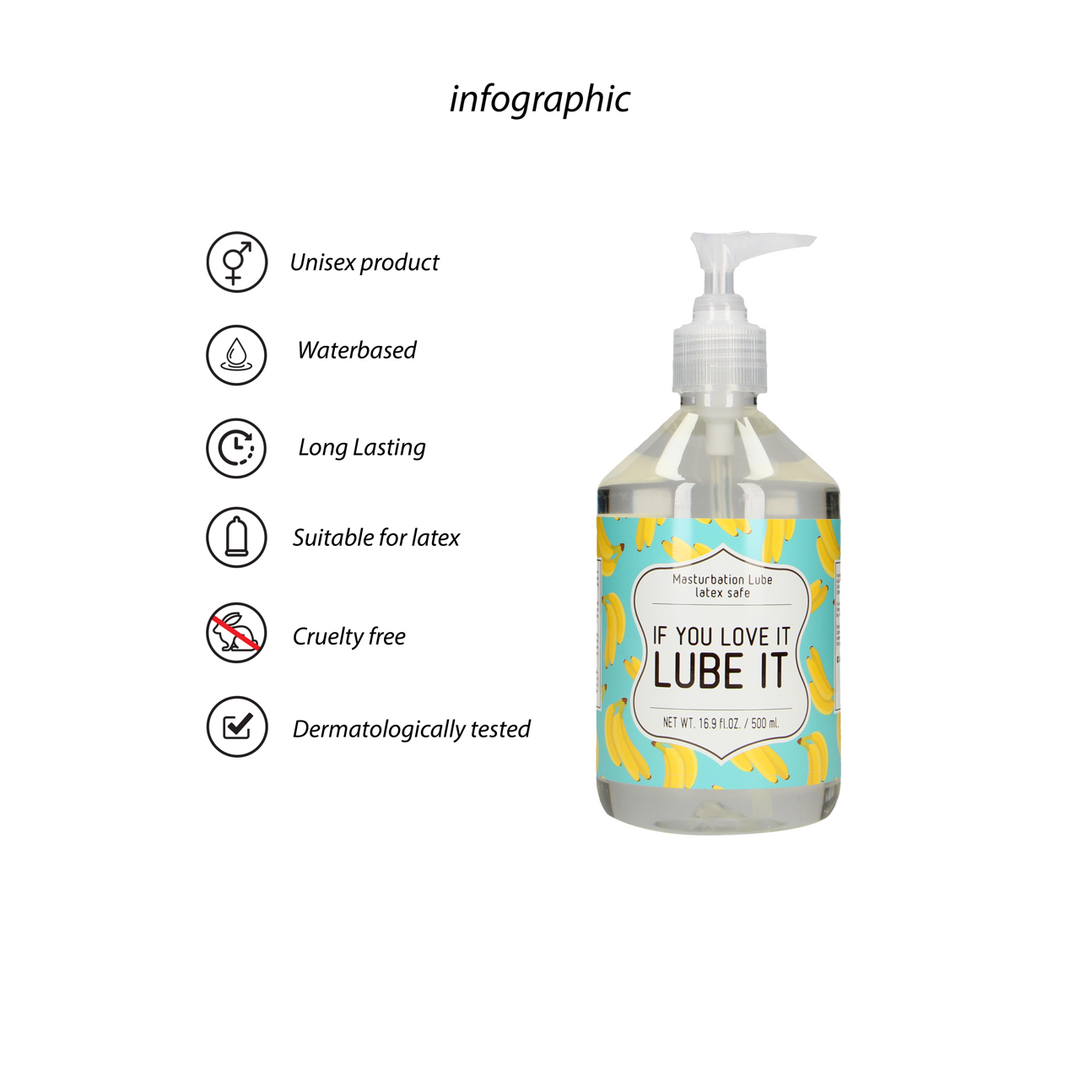 S-Line Lubricate It Lubricant 500 ml - Gentle & Safe to Use