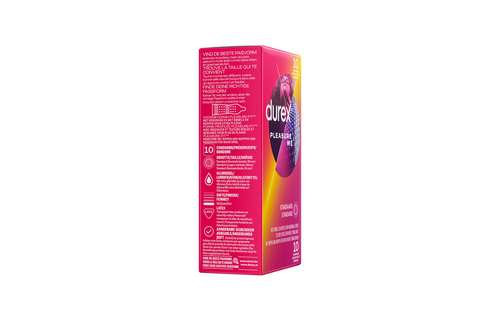 Durex Pleasure Me Condooms – Dun, Veilig & Sensueel – 10 Stuks