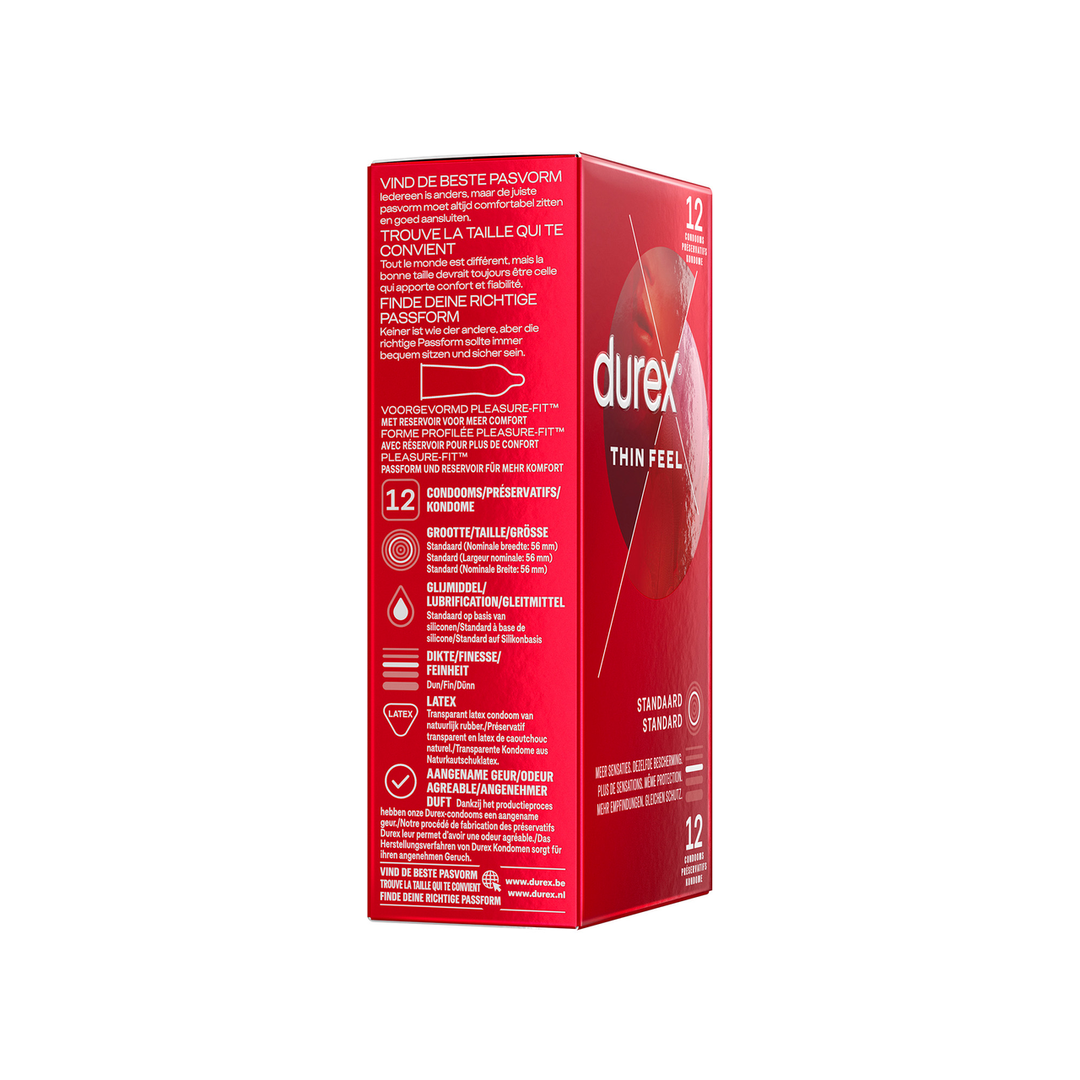 Thin Feel Kondome 12 Stück – Extra dünn & sicher