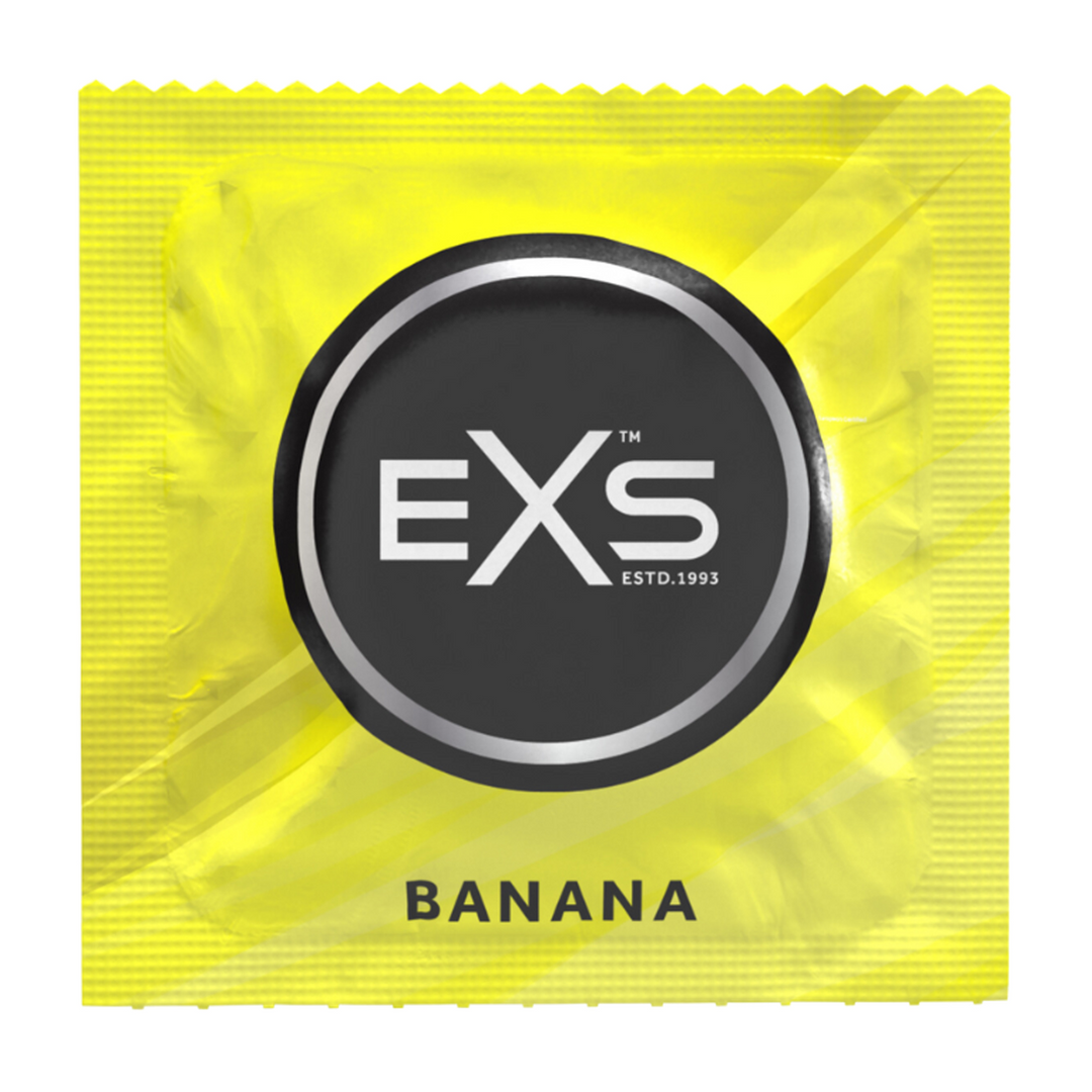 EXS Bananen-Kondome 100 Stück – Sicher & fruchtiger Genuss