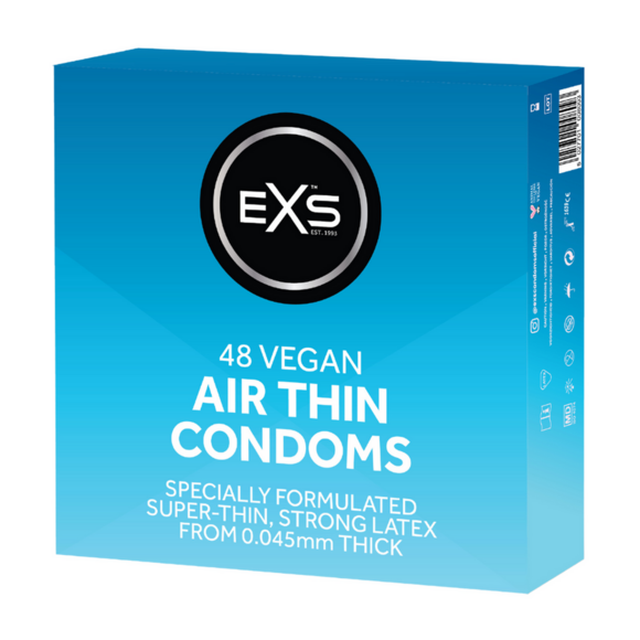 EXS Air Thin Condoms – Ultra-thin & Safe | 48 pieces