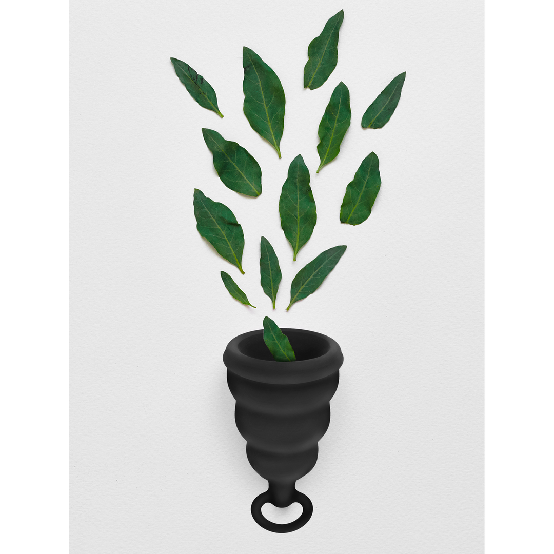 G-Cup Black Menstrual Cup | Reliable & Leak-Proof