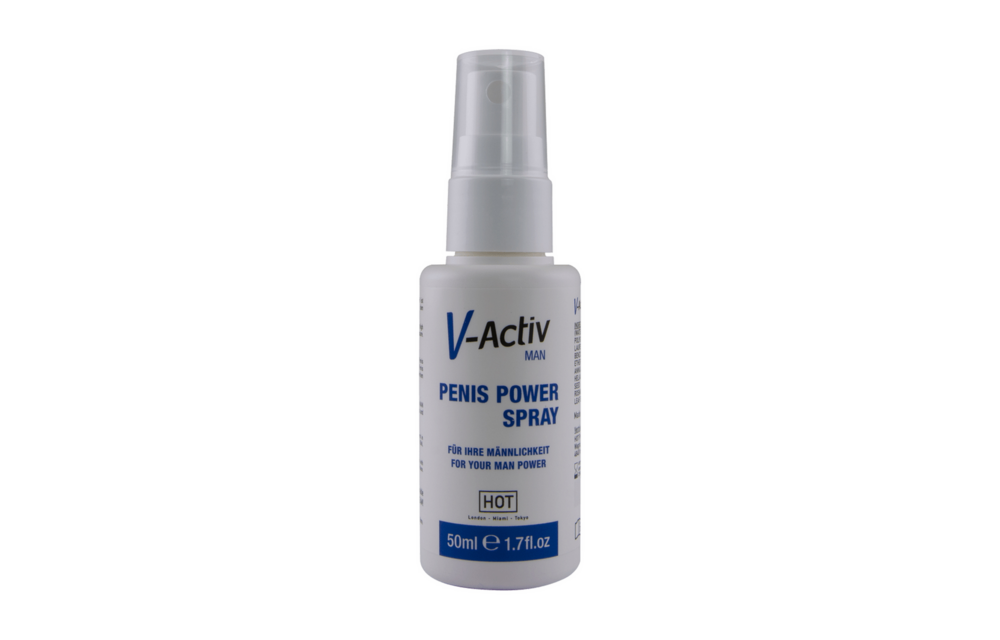 V-Activ - Penis Power Spray voor Mannen - 2 fl oz / 50 ml