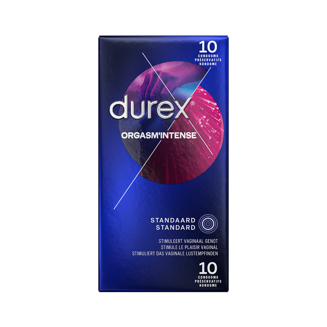 Orgasm Intense Condoms 10 pieces – Fresh & Comfortable feeling