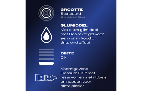 Orgasm Intense Condooms 10 stuks – Fris & Comfortabel gevoel