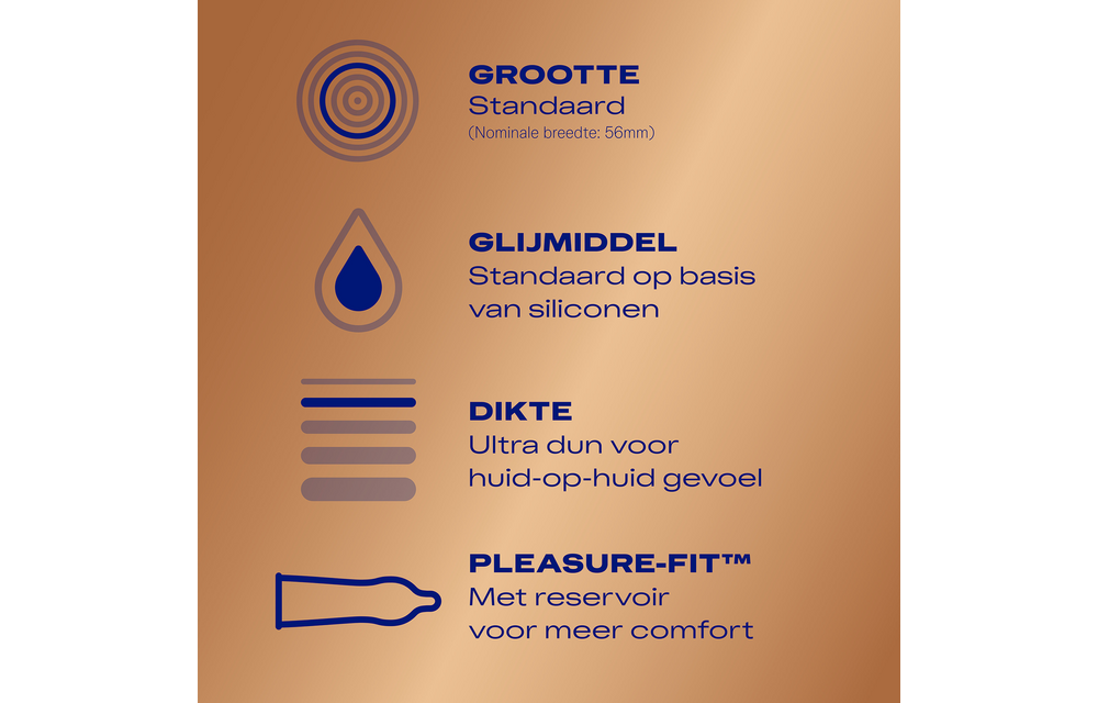 Durex Nude Classic Kondome 10 Stück – Sicher & bequem