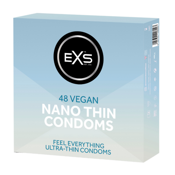 EXS Nano Thin Condooms 48 stuks – Ultradun & Veilig