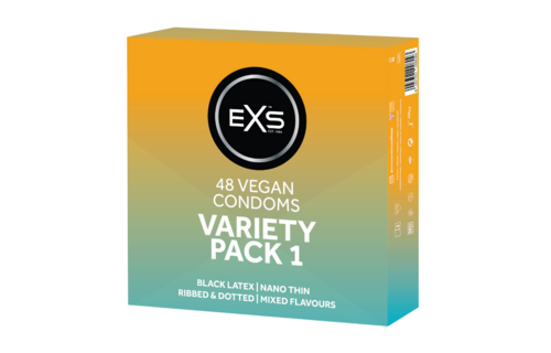 EXS Variatiepakket 48 Condooms – Premium Latex & Smaken