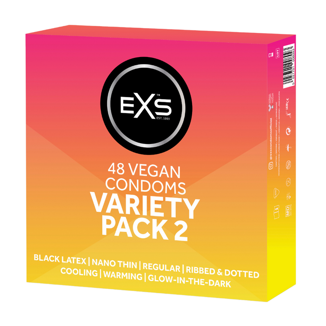 EXS Variety Pack 2 - Condoms - 48 Pieces