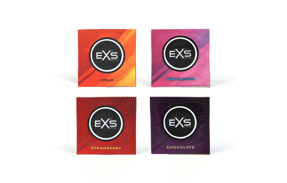 EXS Gemengde Smaken Condooms | 48 Stuks Premium Latex