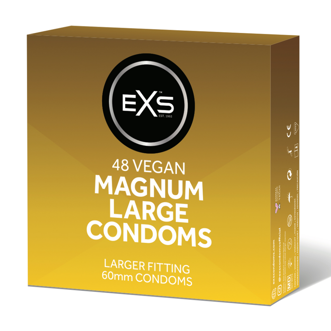 Magnum Large Retail Pack - 48 Premium Condoms EXS
