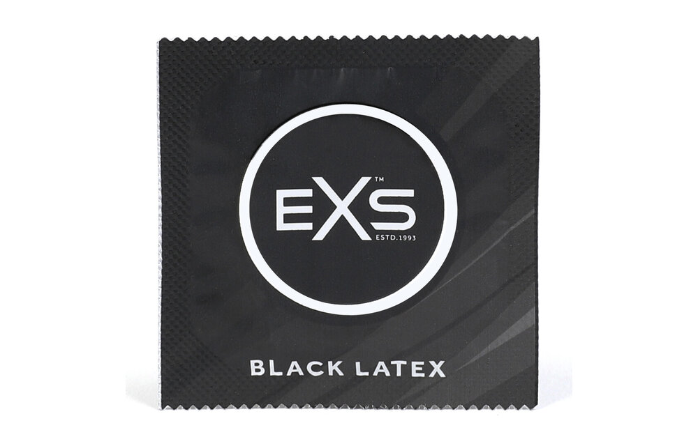 EXS Black Latex - Condoms - 48 Pieces